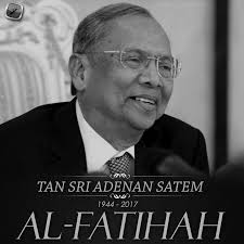 Sarawak chief minister tan sri adenan satem passed away today at the age of 72, confirms his personal heart physician. Cm Sarawak Tan Sri Adenan Satem Passed Away