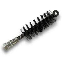 Brosse à Tube Pro Acier Ø 25 mm | Raccord M12*175 Femelle | Ame en Acier  torsadé | Nettoyage brossage Tube et canalisation | Kibros 41SCA25 : ...