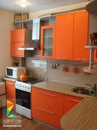 مطابخ المنيوم 2018 2019 ارقى تصميمات المطابخ الألمونيوم Kitchen Cabinets Color Combination Orange Kitchen Decor Kitchen Cabinets