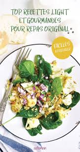 Des Recettes Waouh Mais Legeres Pour Impressionner Tes Invites Tu En Veux Alors Suis Nos Idees Opur Un Menu Lig Recette Minceur Facile Repas Minceur Recette