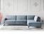 Fabric Small Corner Sofa