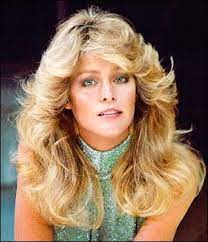 Farrah fawcett became the first on the list of all the most iconic hairstyles in the 70's. Farrah Fawcett Farrah Fawcet Farrah Fawcett Hairstyles Farrah Fawcett