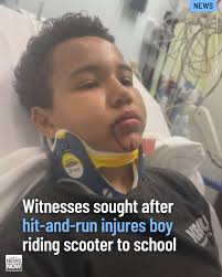 As Carlito Sims was riding his scooter to school