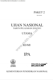 Download soal usbn sd 2019. Contoh Soal Un Sd Ipa 2019