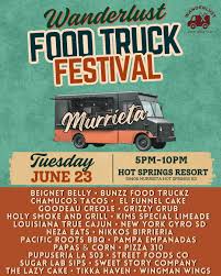 Wanderlust food truck festival — Restaurant food truck in Murrieta, California