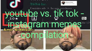 Copyright disclaimer under section 107 of the youtube vs tiktok | meme by chup oye. Youtube Vs Tik Tok Instagram Video Memes Compilation Youtube Vs Tik Tok Funny Memes Youtube