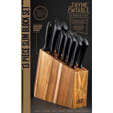 Thyme And Table Knives
