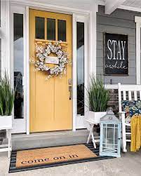 48 The Best Spring Porch Decoration Ideas Pimphomee Front Porch Decorating Porch Decorating Spring Porch