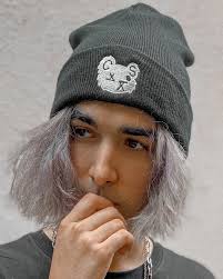 unisex beanie // bear logo