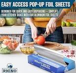 Amazon.com: Hojas de papel de aluminio precortadas y ...