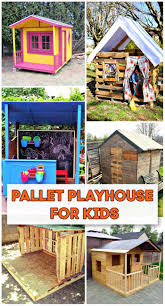 Backyard playhouse plans are something that maybe you should have in your house if you really want to make your kids in the house really always feels happy every day. 7 Diy Pallet Playhouse Plans For Your Kids Diy Crafts