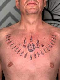 Tattoo Unalometattoo Sacredgeometry Sacredgeometrytattoo Sacredgeometryart Tattooinspiration Tattoo Chest Tattoo Men Tattoo Catalog Unalome Chest Tattoo