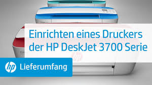 Now my device is recognised only as a scanner. Einrichten Eines Druckers Der Hp Deskjet 3700 Serie Youtube
