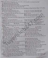 Đề thi thpt quốc gia 2021 môn lịch sử có đáp án được cập nhật chính thức từ bộ giáo dục và đội ngũ chuyên gia giải đề mới. Vzi5nl5pf9jomm