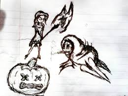 My Weird Drawings Art Borderline Satanic Lol Possessed Gothicart Creative Art Art Gothic Art