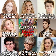 Tlos Dream Cast Land Of Stories Movie Chris Colfer Books Land Of Stories Books