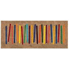 Teppiche sind neben einer gemütlichen couch oder einem behaglichen bett, ästhetischen möbeln und dekorativen bildern aus einem wohnlichen zimmer nicht mehr wegzudenken. Teppichlaufer Mixed Stripes Promondo