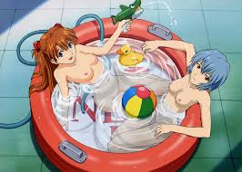 Post 739100: Asuka_Langley_Sohryu edit featured_image  Neon_Genesis_Evangelion Rei_Ayanami