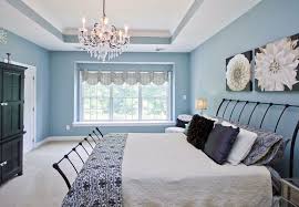 The arranged shelves, the white sofa, the cushion covers. 29 Beautiful Blue And White Bedroom Ideas Pictures Designing Idea