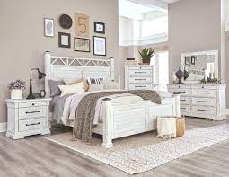 And whether it's white or black bedroom furniture you're looking for or furniture with a modern or rustic slant, walmart.ca has the options you're looking for. Trina 5 Piece Queen Poster Bedroom Kane S Furniture