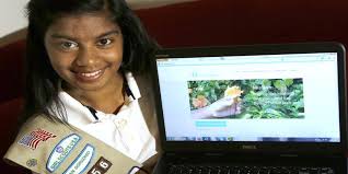 Palm Springs High girl scout aims for gold