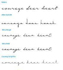 Tattoo Font Styles Tattoo Lettering Tattoo Script Fonts