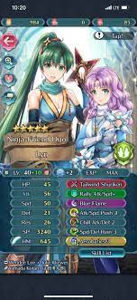 (please credit me or link to the picrew when applicable. Finally I Max Merge Ninja Lyn Fireemblemheroes