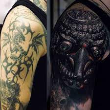 Kapala Skull Tattoo Cover Up Best Tattoo Ideas Gallery Skull Tattoo Tattoo Cover Up Tattoos