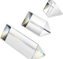 Amazon.com: Pequeño prisma de ángulo recto, hipotenusa 1.4 ...
