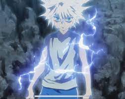 Killua S Godspeed Anime Character Design Blue Anime Anime