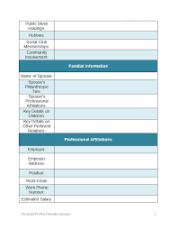 Download free sample biodata profile ,personal profile what to write in. Perfect Your Prospect Profile Templates Free Examples Donorsearch