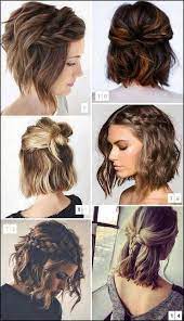 Having short hair creates the appearance of thicker hair and there are many types of hairstyles to choose from. Excellent Cost Free Half Up Half Down Hair Short Popular For Your Wedding Event You Intend To Ap In 2021 Braids For Short Hair Valentines Hairstyles Thick Hair Styles