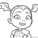 Let your child explore the meaning of love, affection and friendship with our collection of coloring sheets. Demi From Vampirina Coloring Pages Xcolorings Com