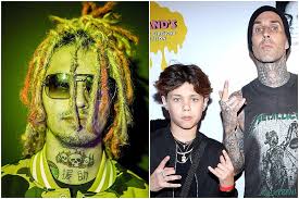 Travis barker adds a spiderweb tattoo to his collection. Lil Pump Inspires Travis Barker S Son To Want To Get Face Tattoo Xxl