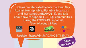 Individuals schools at work use idahobit on may 17 as the catalyst for building lgbtqia+ inclusion all year round! Idahobit Celebration Panel Discussion Anu