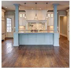 Most have a good solid wooden or marble top that can be used as an extra worktop and opt for one that has at least a drawer or two and a shelf. Love Ngv Kitchen Island Ideas With Columns Kitchen Island With Columns Kitchen Columns