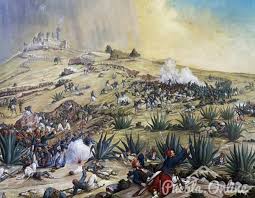 Batalla del 5 de mayo 1despus de los excesos de la dictadura santannista y las batallas de la guerra de reforma, mxico se encontraba en bancarrota sin poder saldar sus deudas con los pases acreedores. Exhiben La Pintura La Batalla Del 5 De Mayo En Palacio Municipal