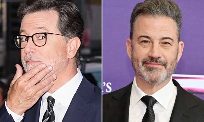 Stephen Colbert Says He's 'So Proud' of Jimmy Kimmel After Emotional Return  to 'Jimmy Kimmel Live!'