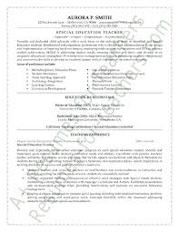 Special Education Teacher Resume Example Teacher Resume Examples Teaching Resume Teaching Resume Examples