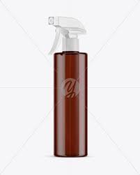 Download Cloudy Amber Plastic Spray Bottle Mockup In Bottle Mockups On Yellow Images Object Mockups PSD Mockup Templates