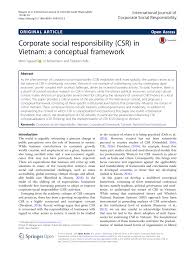 In turn, google have seen a 50% decrease in the power required for their data centres. Pdf Corporate Social Responsibility Csr In Vietnam A Conceptual Framework
