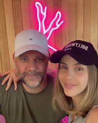 Megan Gale and fiance Shaun Hampson snap up popular Daylesford weekender