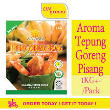 Bongkar pisang goreng kremes bisa dibuat versi frozen. B0214 Aroma Tepung Goreng Pisang 1kg Pack