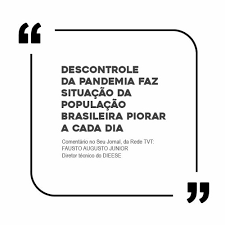 População brasileira, veja a quantidade de habitantes por estado, o perfil e a expectativa de vida dos brasileiros. Descontrole Da Pandemia Faz Situacao Da Populacao Brasileira Piorar A Cada Dia By Dieese