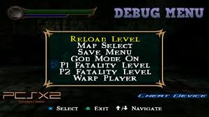 On the main menu, input the following key commands to unlock characters and modes from the outset. Debug Menu Cheat Device Mortal Kombat Shaolin Monks Ps2 Pcsx2 Youtube