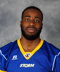 Tampa Bay Storm Defensive Back James Harrell