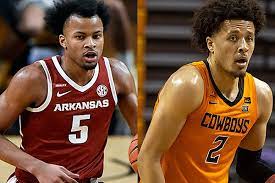 We all know oklahoma state guard cade cunningham. Wholehogsports Former Roommates On Opposite Sides Of Challenge