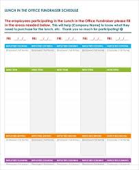 In the section, you need to give basic information such as the purpose and objectives, the notes of using the template and background. 8 Lunch Schedule Templates Sample Examples Free Premium Templates