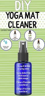 For other mats, try mixing up our diy yoga mat cleaner recipe below and spraying it on the mat after each practice. How To Make Your Own Diy Yoga Mat Cleaner 2020 Yoga Rove Yoga Mat Cleaner Diy Yoga Mat Cleaner Yoga Mat Spray