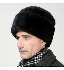Men S Faux Mink Fur Hat Russian Cossack Winter Warm Hat Ski Cap Black Cs1207iuqnh Winter Hats Fur Hat Men Winter Fur Hat